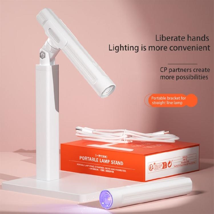 Mini UV LED Nail Lamp for Gel Nails,Handheld UV Nails Light Holders Bracket
