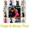 Women Yoga Jumpsuit Bodysuit Muay Thai Boxing Pilates Exercise Training Fitness Workout Sportwear Set Gym Quick Dry