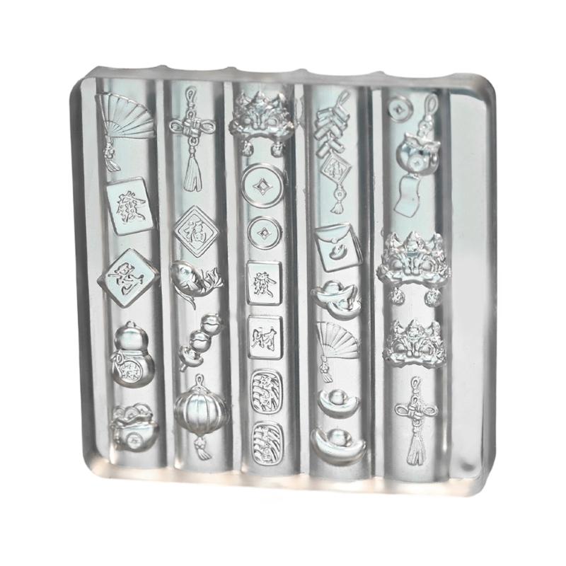 

Silicone Resin Mold With Festive Good Luck Design Jewelry Mold Perfect For Handcrafted Ornaments And Decorations 1