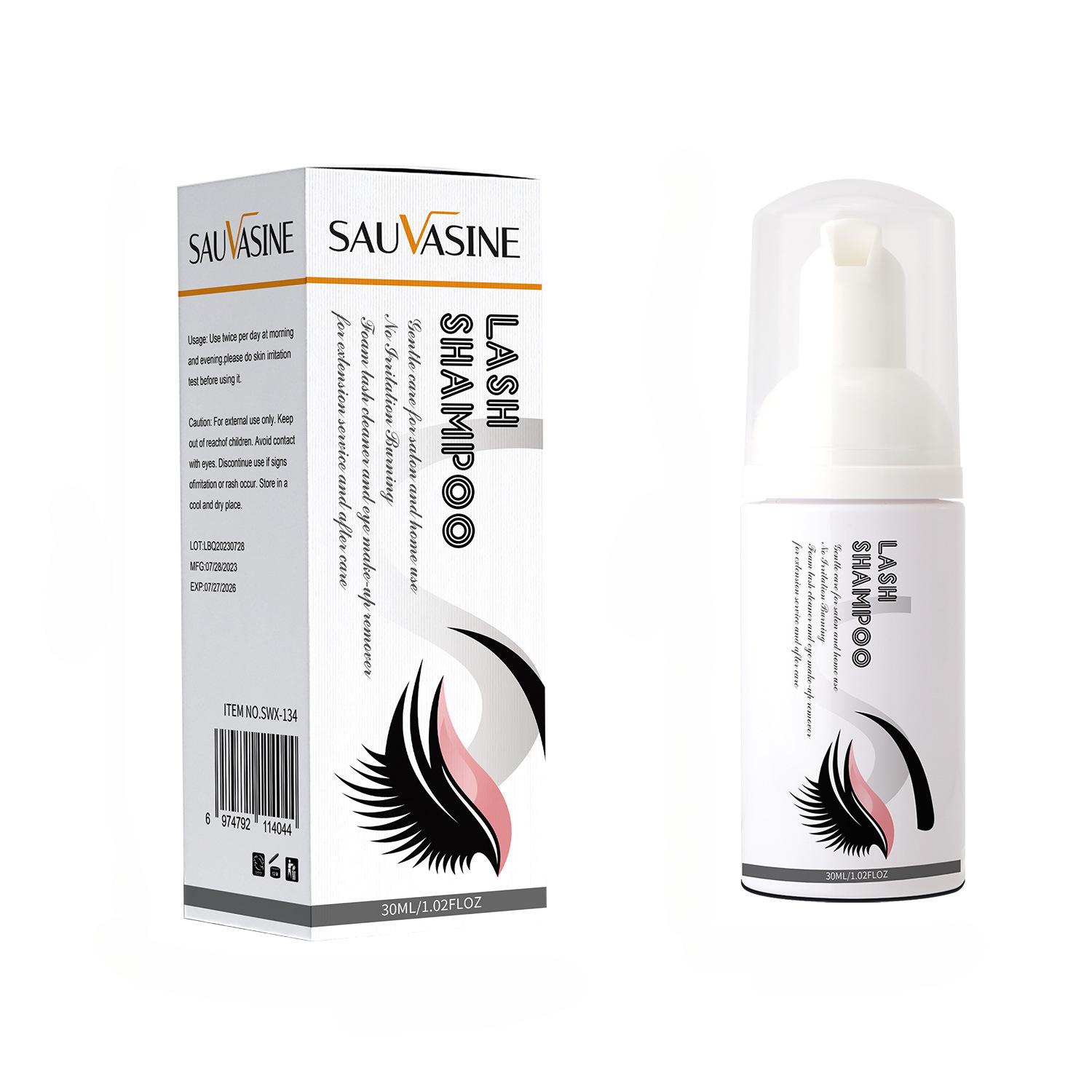 

Шампунь для наращивания ресниц, пена для чистки домашних ресниц, принадлежности для наращивания ресниц 30ml