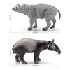 Babyrousa Pvc Wild Animal Models Set For Nature Study And Collection