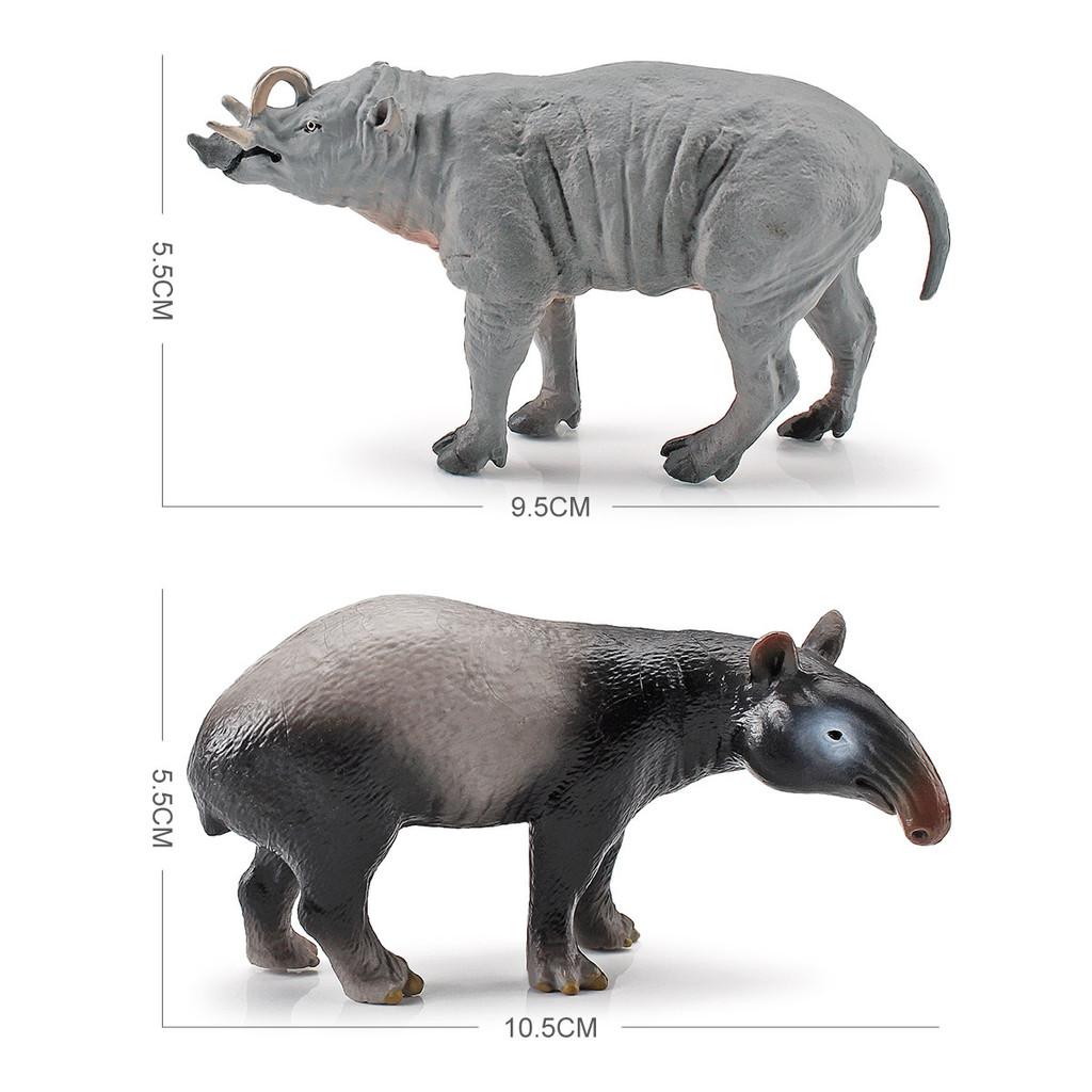 Babyrousa Pvc Wild Animal Models Set For Nature Study And Collection