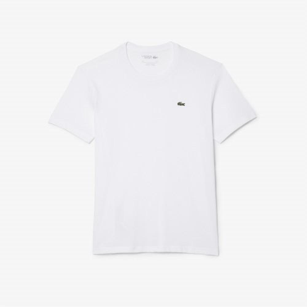 

LACOSTE Common Basic Футболка унисекс с короткими рукавами [Белый]