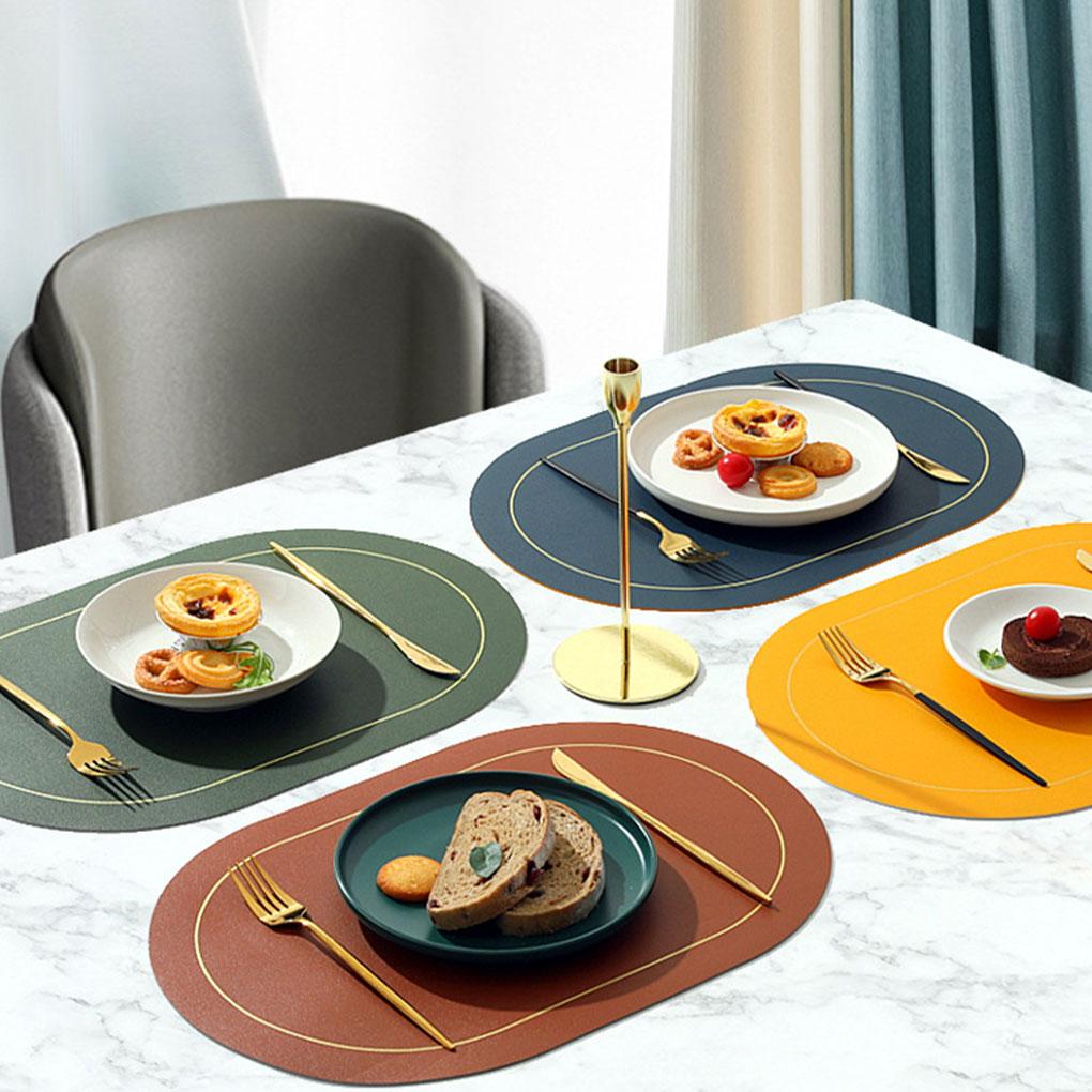 Double-sided Placemat Non-slip And Heat-resistant Easy To Care For Place Mats For Table Table Mats