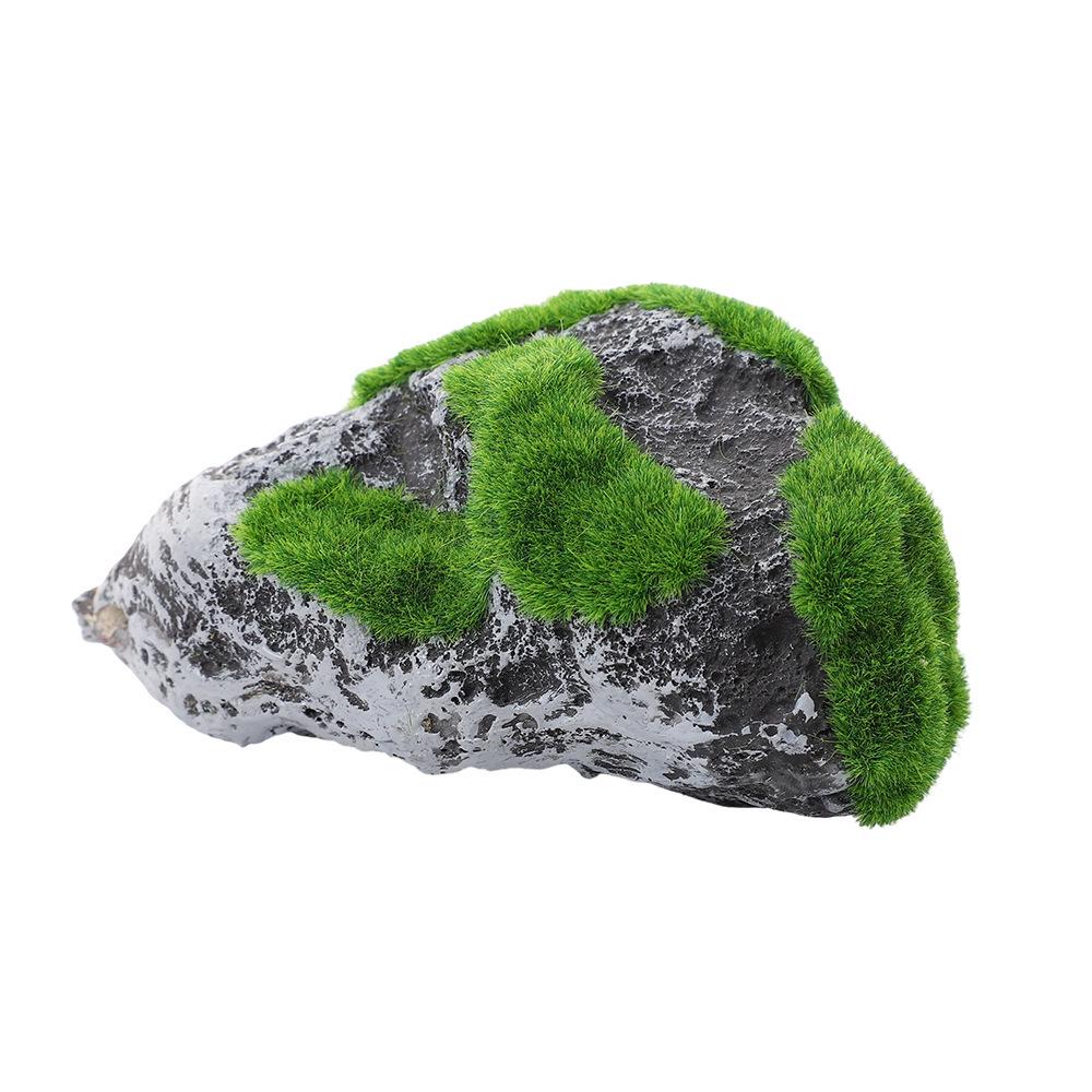 Floating Moss Stone Ornaments for Aquariums – Resin Fish Tank Decor