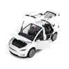 VKYA1 1/32 Tesla Cybertruck Modell 3 Modell S Modell X Modell Y Spielzeugauto Diecast Metall Off Road Sammlung Rückzieher Sound Licht Geschenk Junge