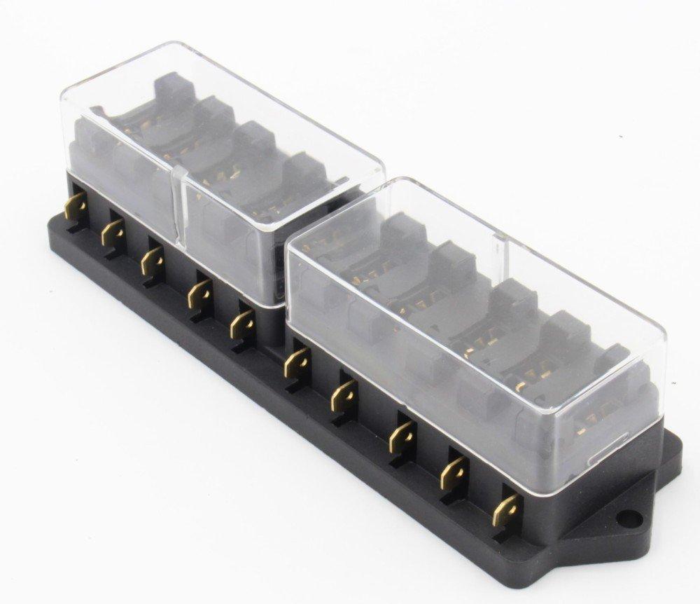 Smiti Automotive General Purpose Fuse Box 10 Circuits