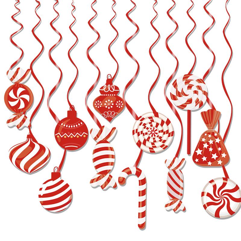 Spiral Ornament Easy To Hang And Show Durable And Long Lasting Christmas Party Decorations Best Selling Christmas Decoration