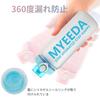 MYEEDA Water Bottle, Direct Drinking, Sports, Running, Plastic Water Bottle with Measuring Tape, Stylish, Easy To Clean, BPA-Free, High-Temperature an