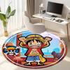 Cute Monkey D. Luffy from the Japanese manga ONE PIECE carpet is soft, home, bedroom, door mat decoration, and non slip carpet E5