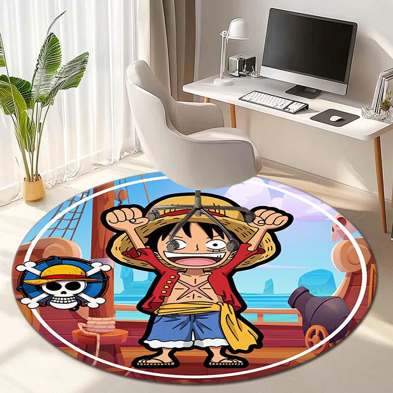 Cute Monkey D. Luffy from the Japanese manga ONE PIECE carpet is soft, home, bedroom, door mat decoration, and non slip carpet E5