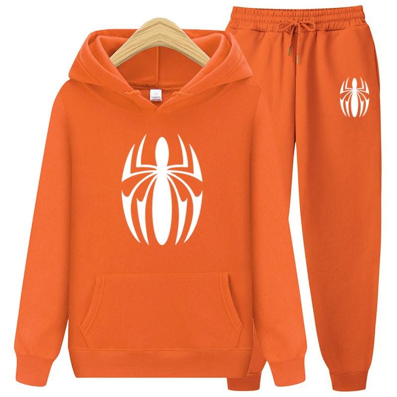 Women's Tracksuit Sets Winter Scarlet Spider 2 Piece Set Running Hoody Brand Sweatshirt Sport Joggers Sweatpants Suit