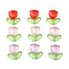 20Set/bag Acrylic Tulip Beads For DIY Necklace Bracelet Earrings Jewelry Making Craft Accessories