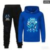 STEAL A BRAINROT Blue No. 67 Hoodie Pants Set Cute House Dolls Game Surrounding Blue No. 67 Sweatshirts for Kids Birthday