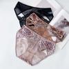 Chain Hollow Lace Mesh Ladies Lace Panties Thin Women Briefs Sexy Seamless Underwear  Women