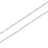 TIFFANY&Co. Alphabet letter m Necklace Silver925 2.2g Women Used