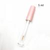 Tubo de Brilho Labial 1,5ml 5ml 10ml Vazio Tampa Rosa Tubo de Lipgloss Máscara de Cílios Tubo de Cílios Embalagem de Frasco de Brilho Labial Recipiente de Lipgloss