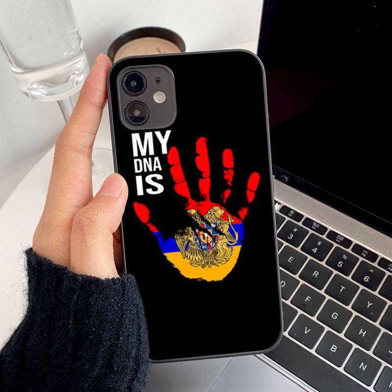Armenia Armenians Flag Phone Case for Iphone 13 8 7 6S Plus X 5S SE 2020 XR 11 12 Mini Pro XS MAX