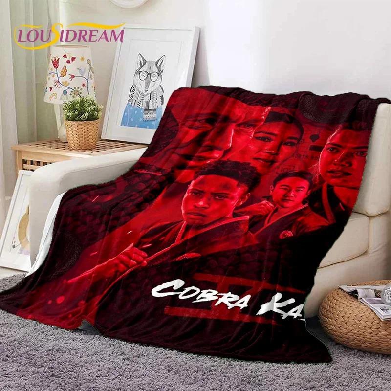 3D Cobra Kai Classics TV Amanda Karate Soft Flannel Blanket for Beds Bedroom Sofa Picnic,Throw Blanket for Cover Outdoor Leisure