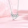 Girls Collar Diamante Bowknot Necklace Jewelry Choker Chain Glinting Crystal