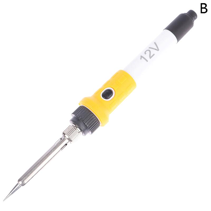 Dc 12V Soldering Iron Low-Voltage Car Battery 60W Welding Rework Repair Tools