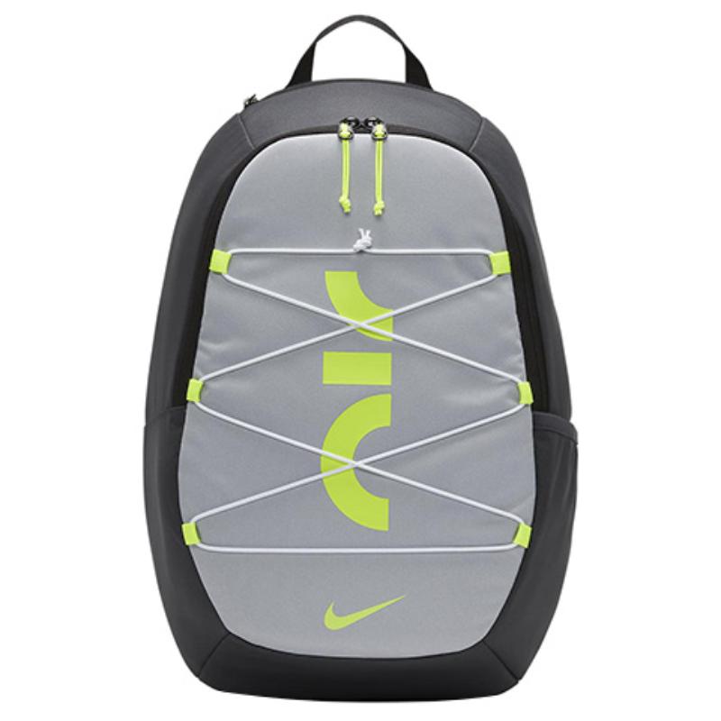 Nike Fabric Backpack Regular Unisex Black Gray Green Lightweight Casual DV6246-060