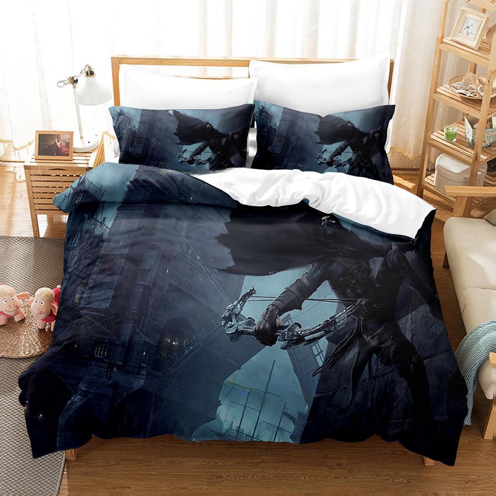 Fashion 3d Print Game Thief Bedding Set Single Twin Full Queen King Size Bed Set Adult Kid Bedroom Duvetcover Sets Home Textiles