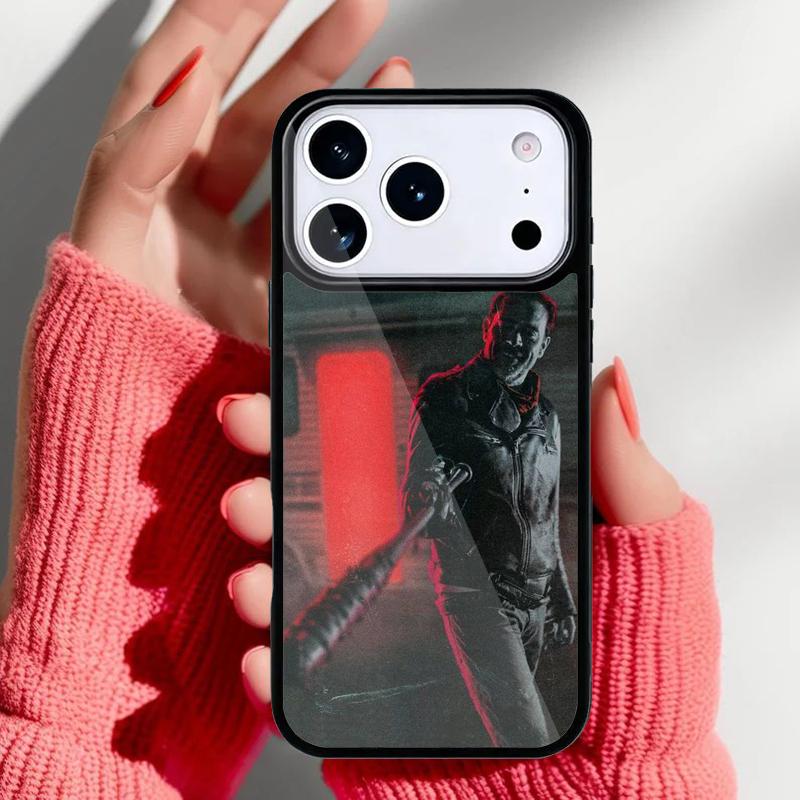 The Walking Dead Negan Phone Case for iPhone 17 Air 16e 15 14 13 Pro Max Back Cover for 12 11 Pro Coque iPhone 16e