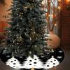 Christmas Carpet Tree Skirt Round Christmas Ornaments Christmas Tree Snowflake Tree Holiday Decorations