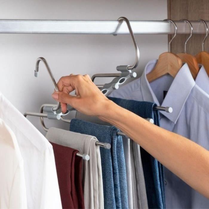 Cintre Multiple - SHOP-STORY - HAVSER - 5 en 1 - Plastique - Mixte