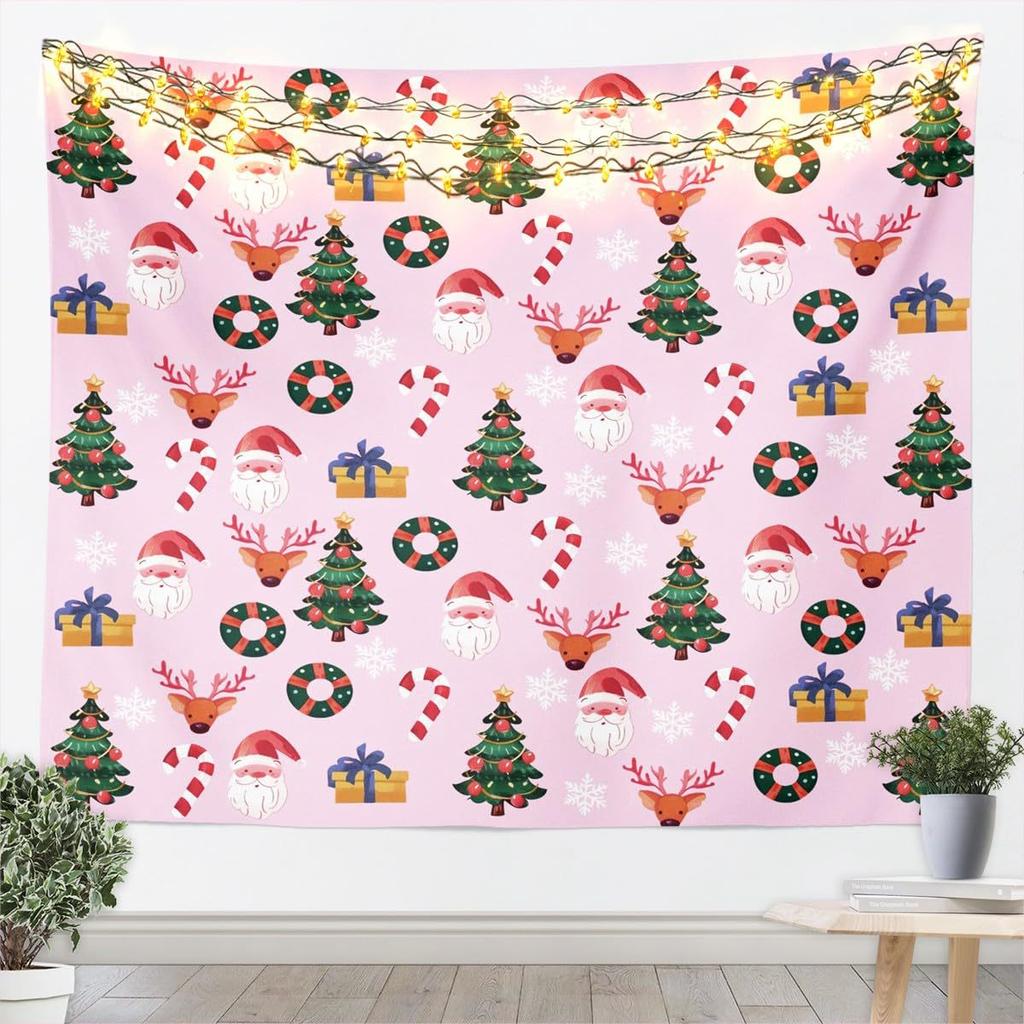 Winter Christmas Tree Wall Hanging Cat Tapestry Christmas Wall Hanging Tree Wall Hanging Gorgeous Christmas Tree Fireplace Gifts