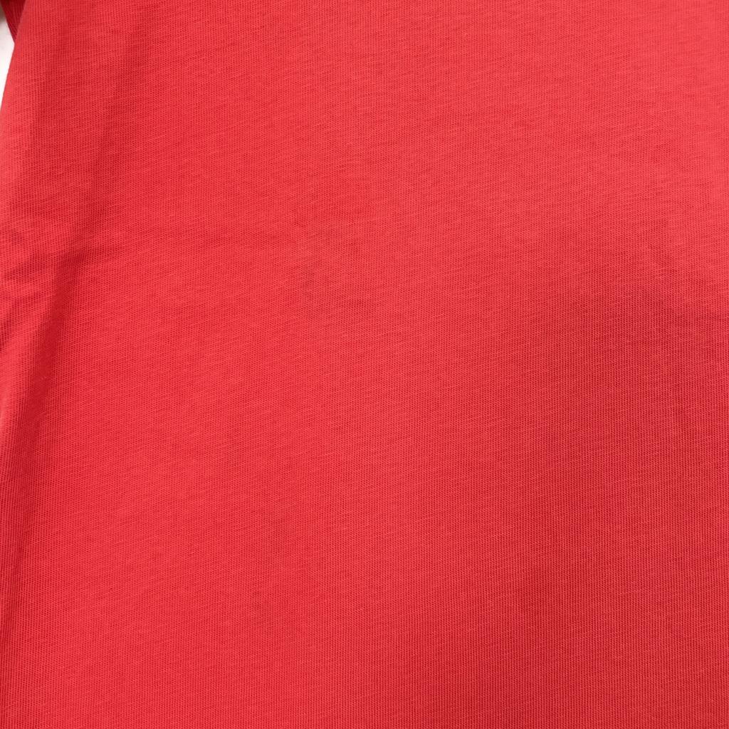 Moncler Red Cotton Logo T-shirt Tops S RedUsed