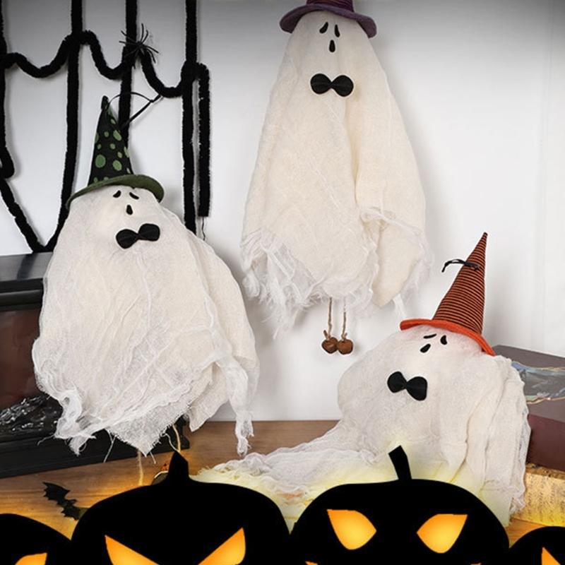 Geist Halloween Windspiele Anhänger Dekorationen Türhänger Ornament Anhänger Halloween Party Zubehör