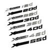 3D New Xdrive 20d 30d 35d 40d 50d 20i 25i 30i Car Fender Emblem Trunk Badge Sticker For BMW X1 X3 X4 X5 X6 X7 Logo Accessories FD8