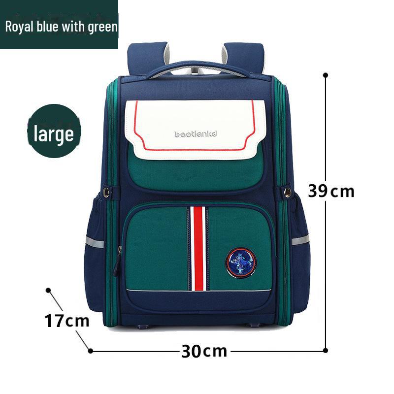 

Водонепроницаемые школьные ранцы для детей в британском стиле — легкие, с защитой позвоночника, унисекс, большой вместимости