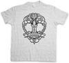 YGGDRASIL MJÖLNIR T-SHIRT Tree of Life Walhall Walhalla Ravens Odin Mjölnir