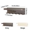 Carbon Steel Magnetic Paper Towel Holder Nail Free Wall Mounted Refrigerator Magnetic Shelf with Hook Space Saving