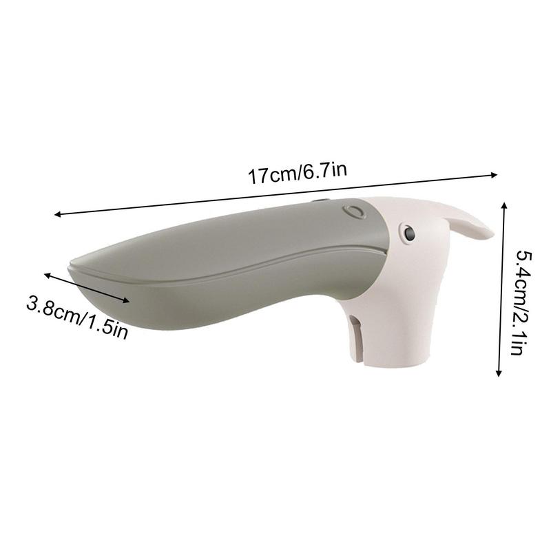 Anti-collision Soft Silicone Wrap Door Handle Cover Static-free Handle Sleeve  Safety Wall Protector For Bedroom Living Room