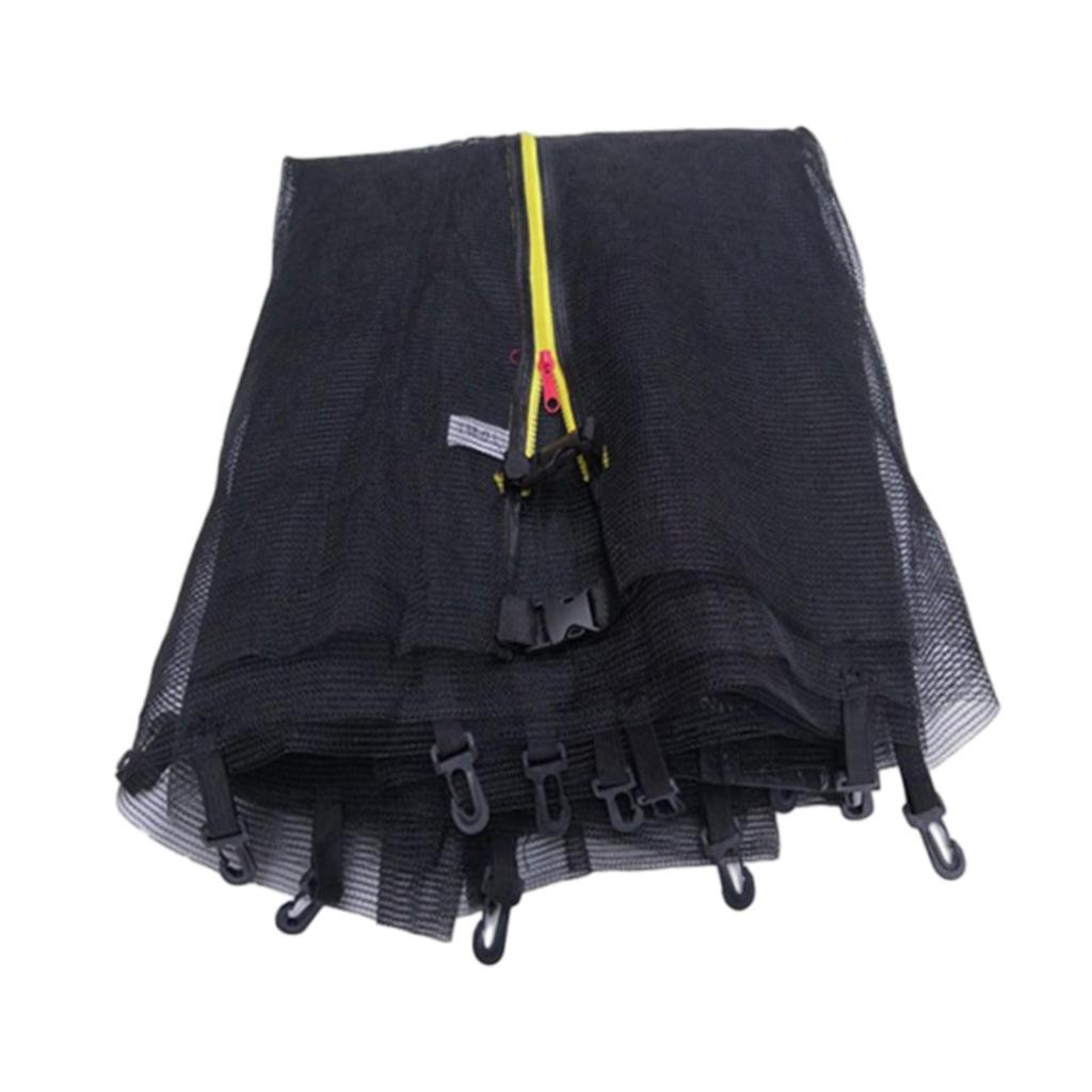 Breathable Replacement Trampoline Net Accessory with Zipper Feature