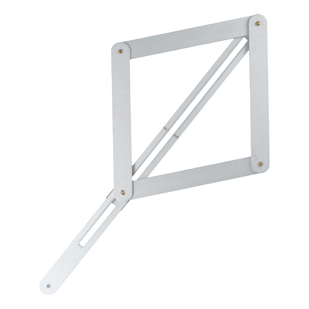 Stainless Steel Angle Measuring Ruler 4 Fold Construction Protractors  DIY Rule Tool