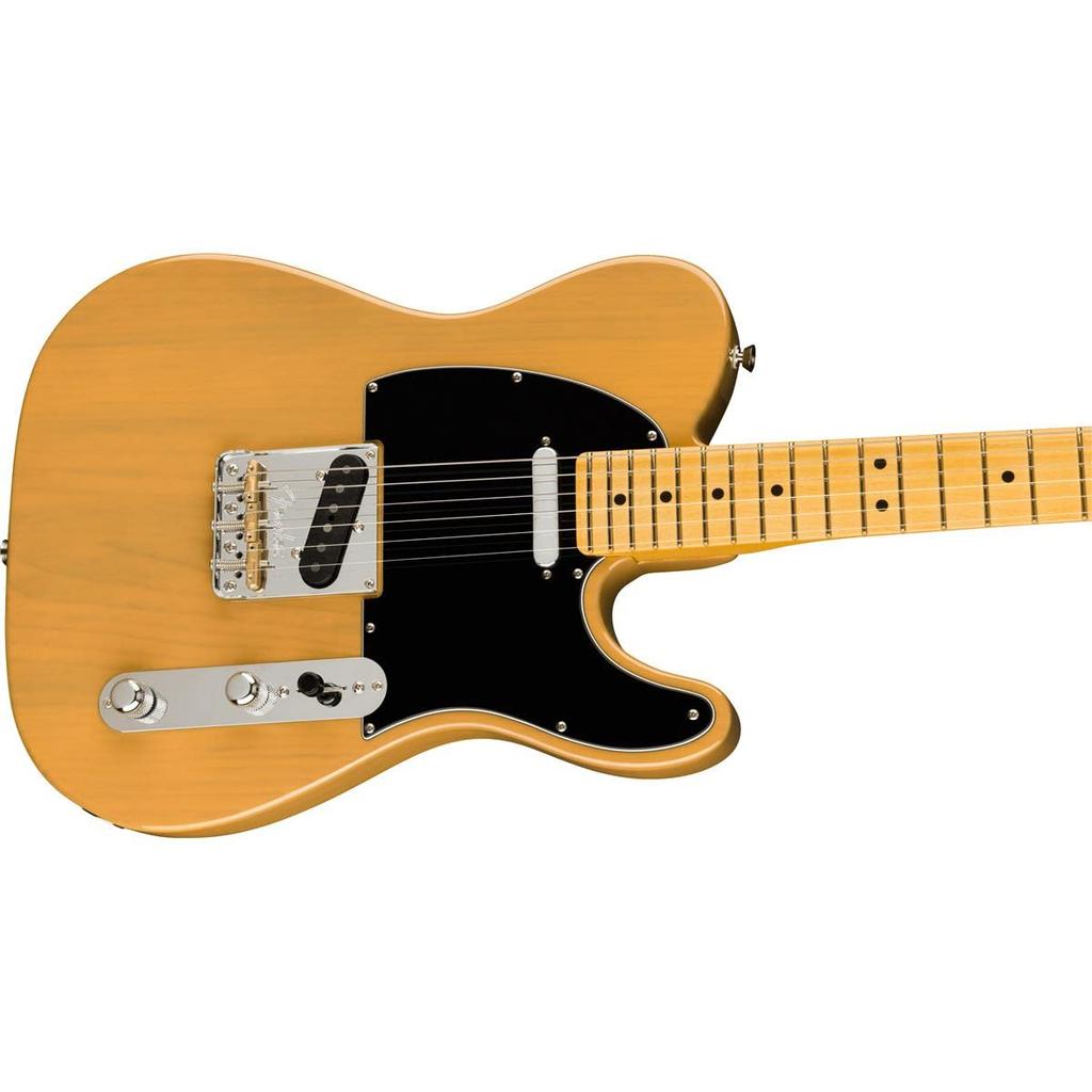 Fender Electric Guitar American Professional II Maple Butterscotch Blonde Telecaster®, Fingerboard,
