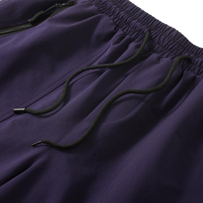 Herren Schnelltrocknende Freizeitshorts, Elastischer Bund mit Kordelzug und Reißverschlusstaschen (L-5XL)