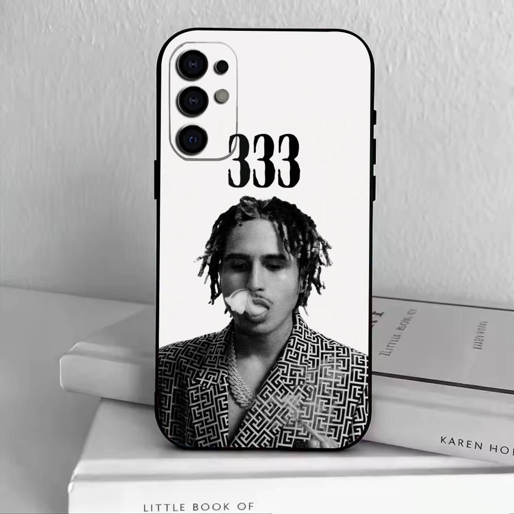 

Rapper Matue-333 Phone Case Black Silicone Soft For Samsung S25,S24,S21,S22,S23,S30,Ultra,S20,Plus,Fe,Lite Samsung S21fe