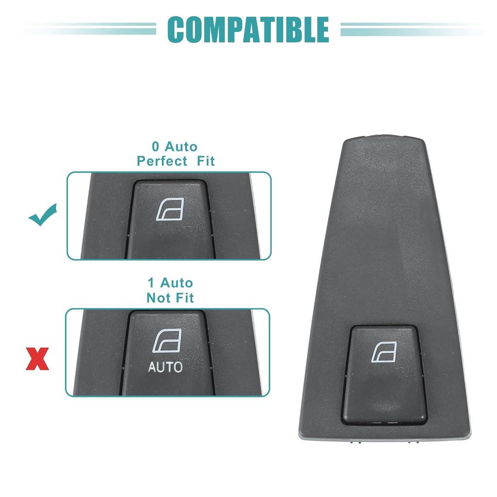 ACROPIX Right Passenger Side Power Window Switch Window Control Switch Fit for Volvo VNL 2006-2012 No.20752919 - Pack of 1