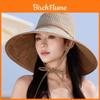 Uv Protection Bucket Hat For Women With Large Brim Sun Shield Summer Beach Outdoor Accessory