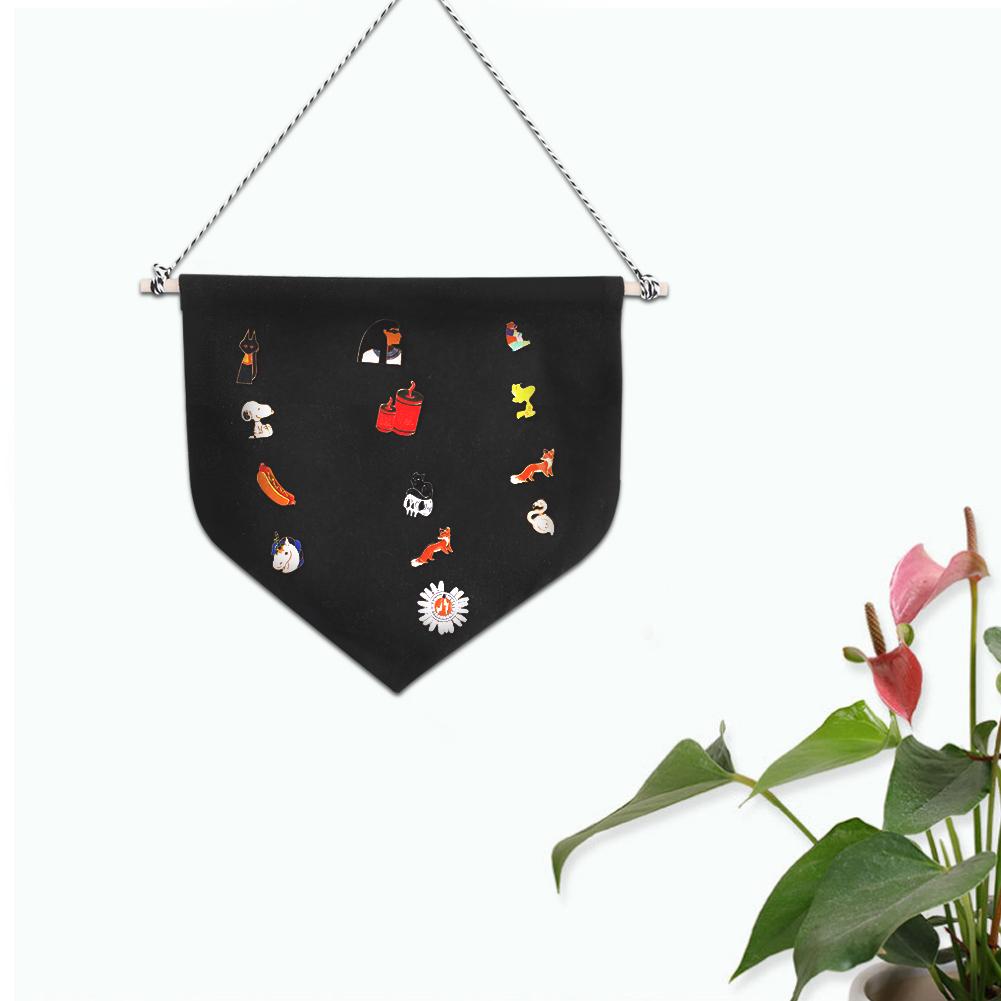 3pcs Pin Wall Display Blank Banners Badge Brooch Display Pendant Home Decoration Accessories