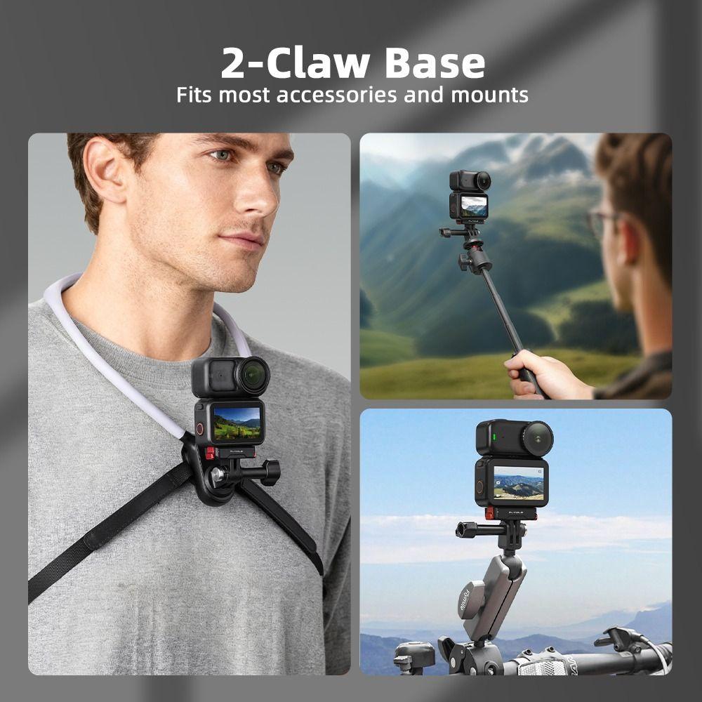 Quick Release Mount Bracket ABS Base Adapter for DJI Osmo Nano Action Camera Accessories