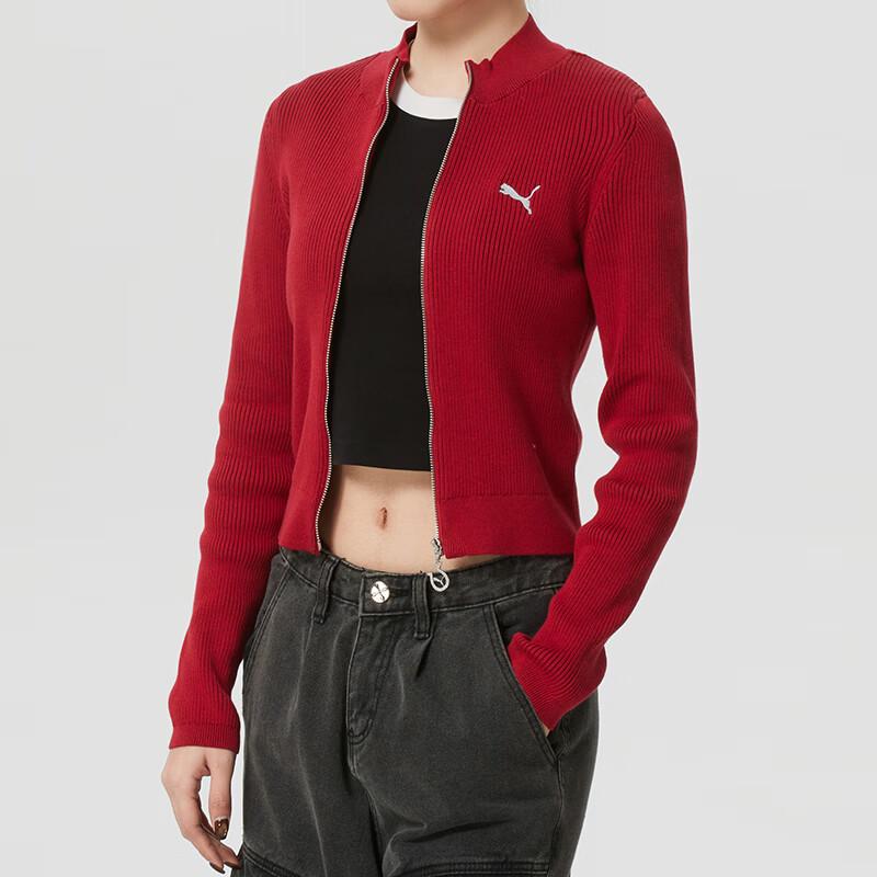 Puma Women's Full-Zip Knit Jacket