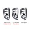 Abs Carbon Fiber Car Key Case Cover For Bmw 1 2 3 4 5 6 7 Series X1 X3 X4 X5 X6 X7 F10 F20 F30 G20 G30 G01 F15 F16 G02 G05 F34