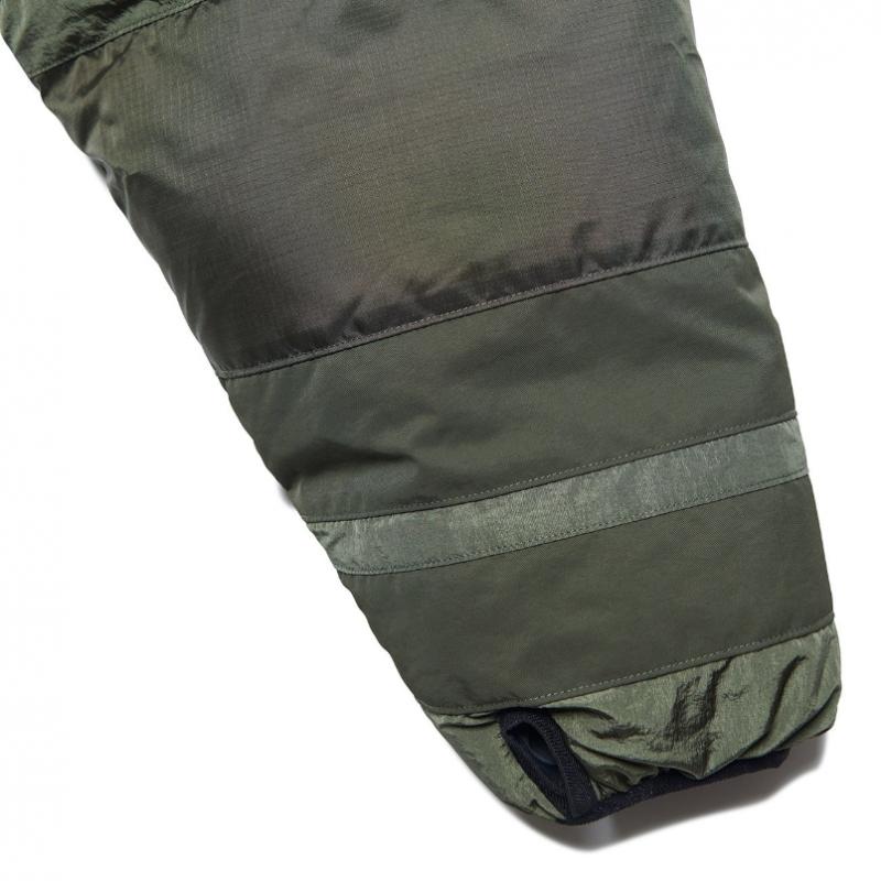 Nomanual H.c Nylon Down Jacket   Khaki